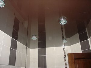 Натяжные потолки в разных комнатах