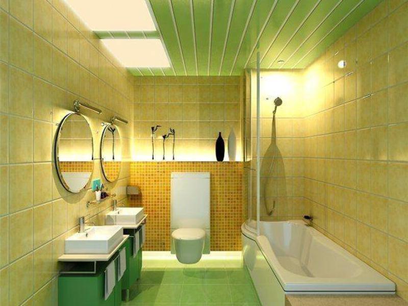 Красивые пластиковые панели Вариант отделки ванны пластиком
