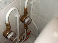 Счетчик на воду в доме