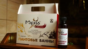 Пантовые ванны можно принимать дома