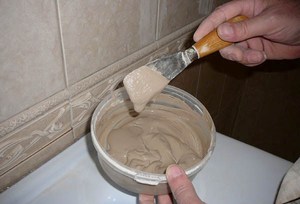Виды затирок