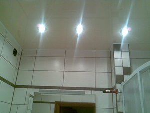 Потолочные светильники для ванной